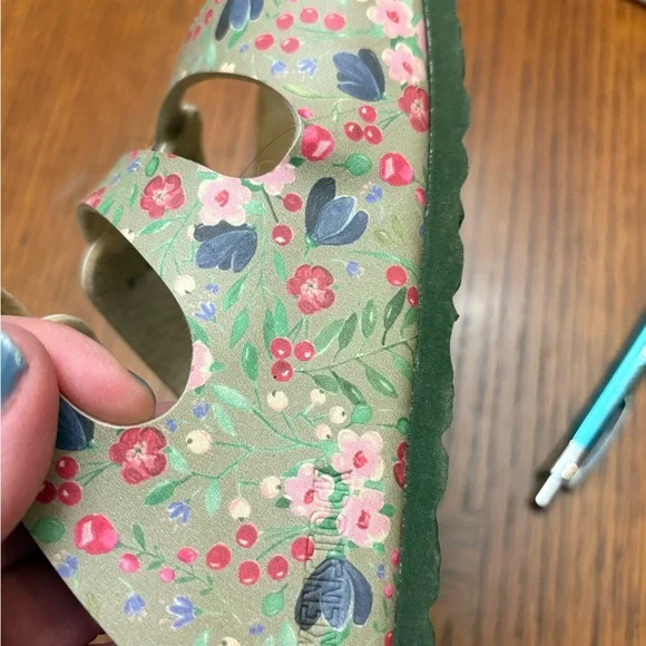 Birkenstock Floral Multi-Color Sandals - Picture 5 of 7